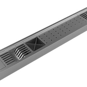 Home 34 Calha Gourmet Escorredor Inox Tamanho 120 Cm Ecosul