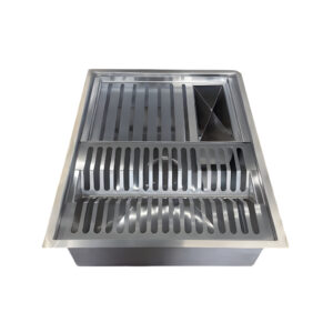 Calha Gourmet Escorredor Inox Tamanho 40x50 Cm Ecosul 8 Calha Gourmet Escorredor Inox Tamanho 40x50 Cm Ecosul - Imagem 4
