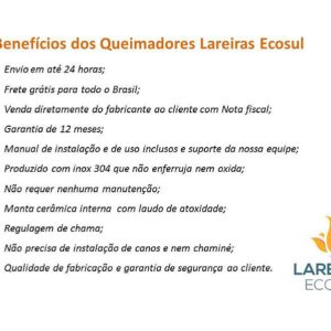 Queimador Lareira ecológica a álcool ou etanol 70cm 7 Queimador Lareira ecológica a álcool ou etanol 70cm - Imagem 4