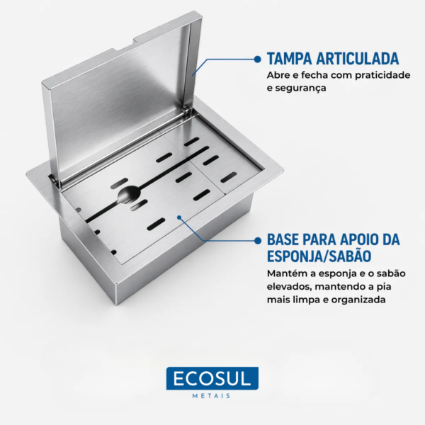 PORTA ESPONJA DE EMBUTIR 5
