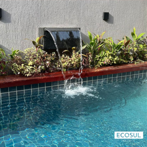 Cascata Slim 60cm para Piscina Aço Inox 304 Ecosul Metais 17 Cascata Slim 60cm para Piscina Aço Inox 304 Ecosul Metais - Imagem 9