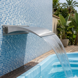 Cascata Para Piscina Long Aço Inox 316 Ecosul 12 Cascata Para Piscina Long Aço Inox 316 Ecosul - Imagem 6